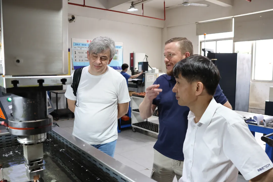 客户来访丨 俄罗斯客户实地考察瀚艺IMMETECH，携手共拓合作新篇章